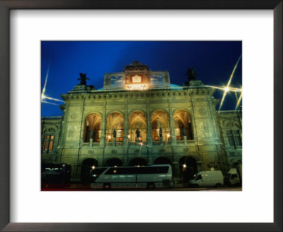 The National Opera House, Vienna, Austria by Richard Nebesky Pricing Limited Edition Print image