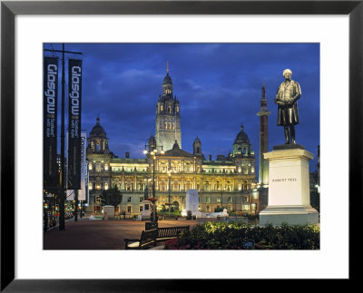 City Chambers, George Sq. Glasgow, Scotland by Doug Pearson Pricing Limited Edition Print image