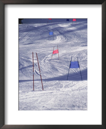 Slalom Ski Race Course by Bob Winsett Pricing Limited Edition Print image