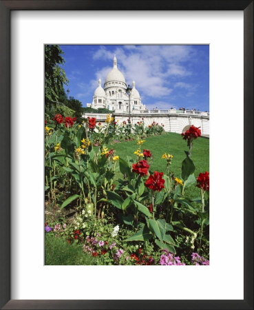 Sacre Coeur Cathedral, Paris, France, Europe by Richard Nebesky Pricing Limited Edition Print image