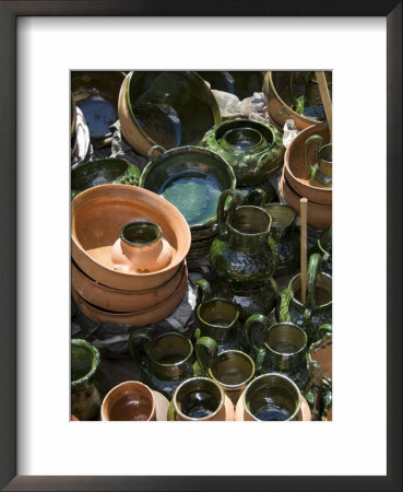 Typical Oaxacan Style Pottey, In The Market, Zaachila, Oaxaca, Mexico, North America by R H Productions Pricing Limited Edition Print image