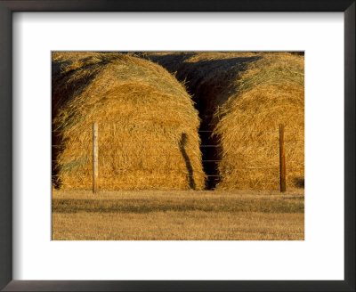 Hay Stacks, Wyoming, Usa by Terry Eggers Pricing Limited Edition Print image
