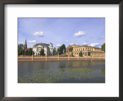 Schwerin, West Pomerania Mecklenburg, Germany by Charles Bowman Pricing Limited Edition Print image