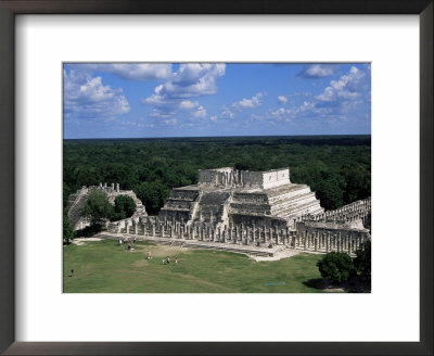 Temple Of The Warriors, Chichen Itza, Unesco World Heritage Site, Yucatan, Mexico, North America by Nelly Boyd Pricing Limited Edition Print image