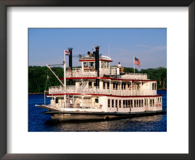 Mark Twain Riverboat, Hannibal, Missouri by John Elk Iii Pricing Limited Edition Print image