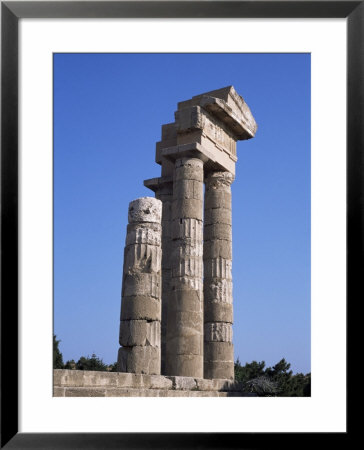 The Rhodes Acropolis At Monte Smith, Rhodes, Dodecanese Islands, Greece by Tom Teegan Pricing Limited Edition Print image