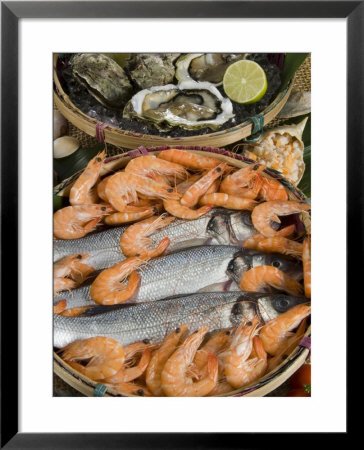 Prawns, Oysters And Sea Bass by Nico Tondini Pricing Limited Edition Print image