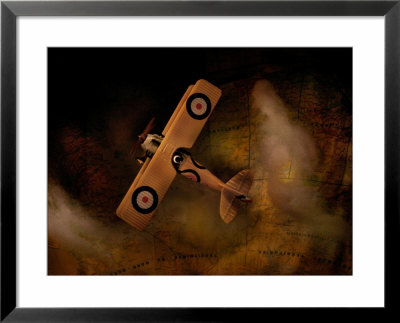 Night Flight Over Mapworld by Jack Germsheld Pricing Limited Edition Print image