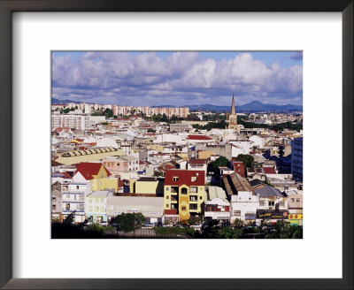 Skyline Of Fort De France, Island Of Martinique, Lesser Antilles, French West Indies, Caribbean by Yadid Levy Pricing Limited Edition Print image