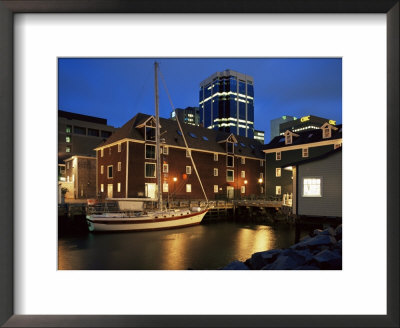 Old Port At Dusk, Halifax, Nova Scotia, Canada by Eitan Simanor Pricing Limited Edition Print image