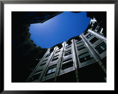 Inside Gaudi's La Pedrera (Casa Mila), Barcelona, Spain by Martin Llado Pricing Limited Edition Print image