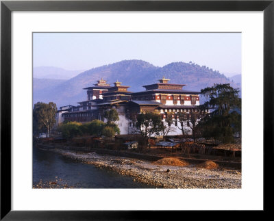 Morning Light On Punakha Dzong, Punakha, Himalayan Kingdom, Bhutan by Lincoln Potter Pricing Limited Edition Print image