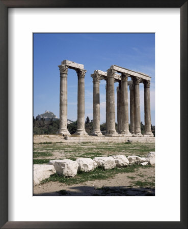 Temple Of Olympian Zeus, Athens, Greece by Roy Rainford Pricing Limited Edition Print image