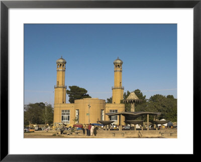 Fountain And Mosque Near The Citadel (Qala-I-Ikhtiyar-Ud-Din), Herat, Herat Province, Afghanistan by Jane Sweeney Pricing Limited Edition Print image