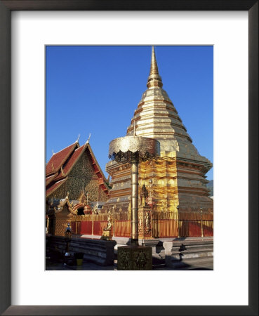 Wat Phra That Doi Suthep, Near Chiang Mai, Thailand, Southeast Asia by Bruno Morandi Pricing Limited Edition Print image