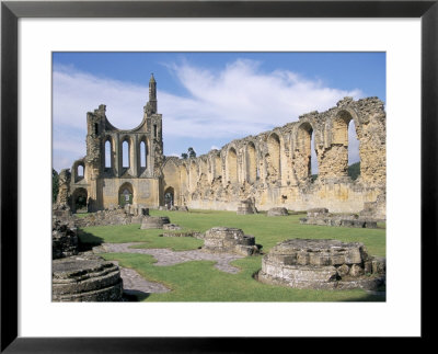 Byland Abbey, Managed By English Heritage, North Yorkshire, England, United Kingdom by David Hunter Pricing Limited Edition Print image