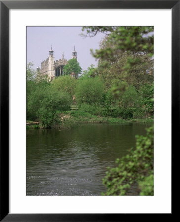 Eton College Chapel And River Thames, Berkshire, England, United Kingdom by G Richardson Pricing Limited Edition Print image