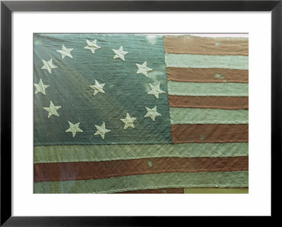 Oldest U.S. Flag, State House, Annapolis, Maryland, Usa by Walter Rawlings Pricing Limited Edition Print image