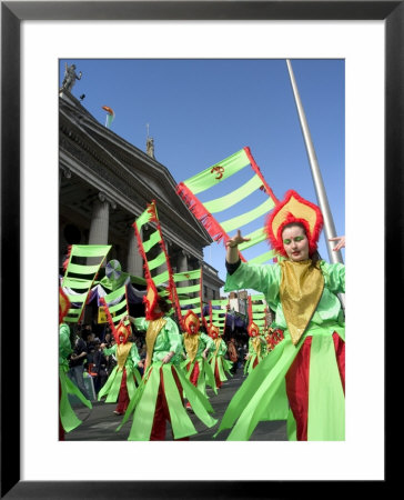 St. Patrick's Day Parade Celebrations, Dublin, Republic Of Ireland (Eire) by Christian Kober Pricing Limited Edition Print image