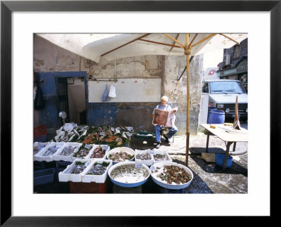 Fish Stall, Naples, Campania, Italy by Oliviero Olivieri Pricing Limited Edition Print image