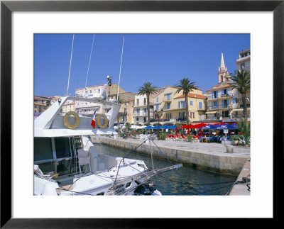 Waterfront, Calvi, Island Of Corsica, France, Mediterranean by John Miller Pricing Limited Edition Print image