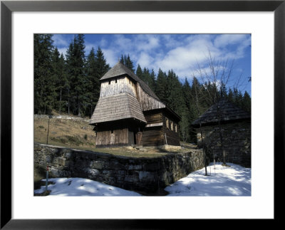 Exterior Of Wooden Ruthenian Orthodox Church In Village Of Zuberec, Zilina Region, Slovakia by Richard Nebesky Pricing Limited Edition Print image