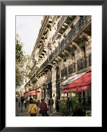 Boulevard St. Michel, Paris, France by Charles Bowman Pricing Limited Edition Print image