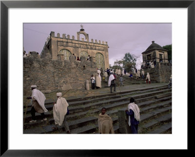 Christian Pilgrims, Easter Festival, Sainte Marie De Sion, Axoum, Tigre Region, Ethiopia by Bruno Barbier Pricing Limited Edition Print image