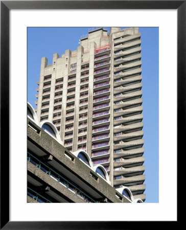Apartment Blocks, Barbican Centre, Opened In 1982, London, England, United Kingdom by Brigitte Bott Pricing Limited Edition Print image