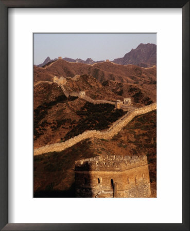 Great Wall Of China Near Gubeikou, Jinshanling, Beijing, China by Diana Mayfield Pricing Limited Edition Print image