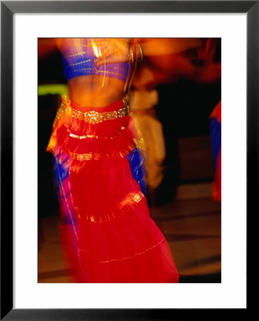 Dancer Performing A Traditional Indian Dance, Port Louis, Port Louis, Mauritius by Jean-Bernard Carillet Pricing Limited Edition Print image