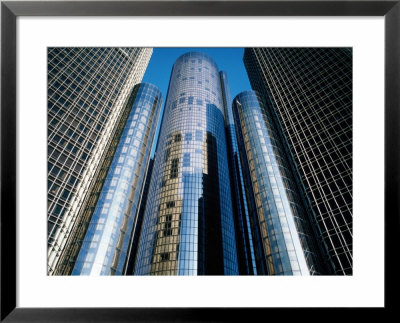 Detroit Renaissance Center, Exterior, U.S.A. by Greg Johnston Pricing Limited Edition Print image