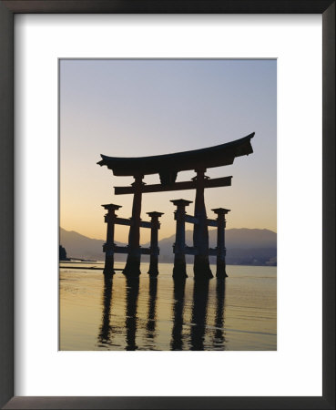 Great Torii, Itsukushima Shrine, Akini Miyajma, Japan by Adina Tovy Pricing Limited Edition Print image