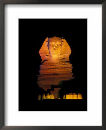 Sphinx Sound And Light Show, Egypt by Claudia Adams Pricing Limited Edition Print image