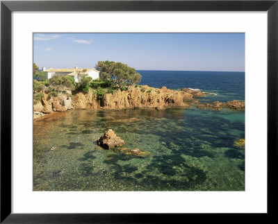 Esterel Corniche Near St. Raphael, Var, Cote D'azur, Provence, France, Mediterranean by Michael Busselle Pricing Limited Edition Print image