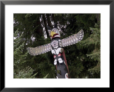 A Totem Pole In British Columbia by Taylor S. Kennedy Pricing Limited Edition Print image