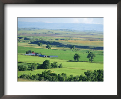 The Great Grasslands Valley Of The Little Bighorn River, Near Billings, Montana, Usa by Anthony Waltham Pricing Limited Edition Print image