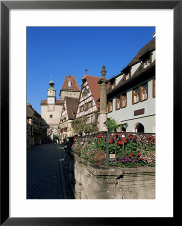 Rodergasse, Rothenburg Ob Der Tauber, Bavaria, Germany by Hans Peter Merten Pricing Limited Edition Print image