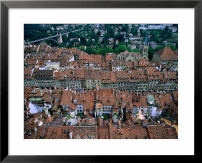 Aerial Views Of Old Town, Bern, Switzerland by Chris Mellor Pricing Limited Edition Print image