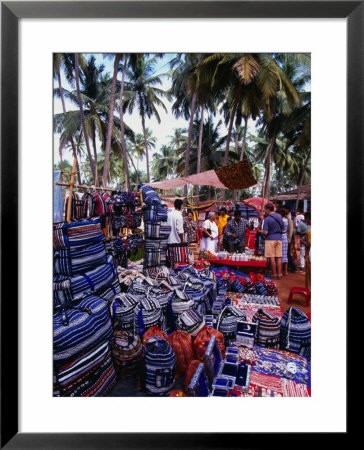Bags And Jewellery At Flea Market, Anjuna, India by Setchfield Neil Pricing Limited Edition Print image