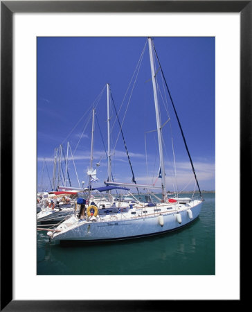 Yacht Harbor, Peloponnesos, Greece by Walter Bibikow Pricing Limited Edition Print image
