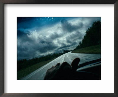View Of The Highway From Inside A Car by Raymond Gehman Pricing Limited Edition Print image