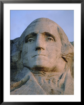 George Washington's Face On Mount Rushmore National Monument by Joel Sartore Pricing Limited Edition Print image