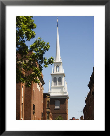 Old North Church, North End, Boston, Massachusetts, Usa by Amanda Hall Pricing Limited Edition Print image