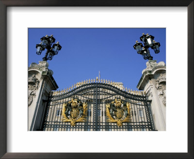 Main Gate, Buckingham Palace, London, England, United Kingdom by Brigitte Bott Pricing Limited Edition Print image