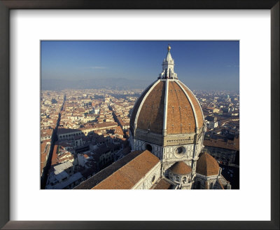 View From The Campanile Of The Duomo (Cathedral) Of Santa Maria Del Fiore, Florence, Tuscany, Italy by Robert Francis Pricing Limited Edition Print image
