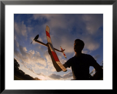 Male With Toy Airplane by Brian Payne Pricing Limited Edition Print image