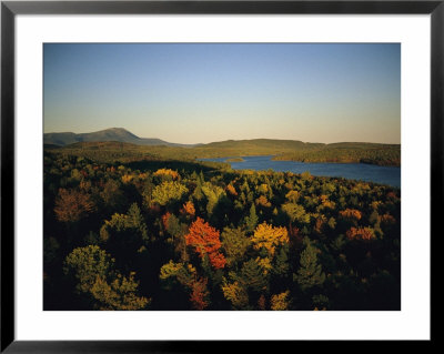 Autumn View Across Baxter State Park, Maine by Sam Abell Pricing Limited Edition Print image