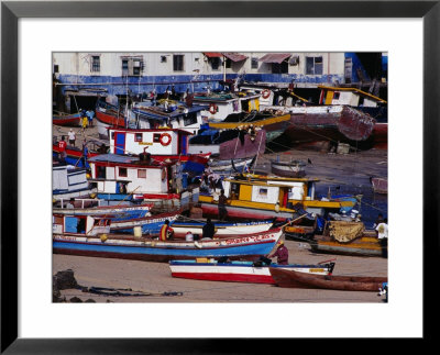 Boats Moored At Casco Viejo, The Old Colonial Quarter, Panama City, Panama by Alfredo Maiquez Pricing Limited Edition Print image