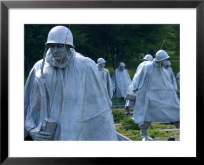 Korean War Memorial, Washington Dc, Usa by Lisa S. Engelbrecht Pricing Limited Edition Print image